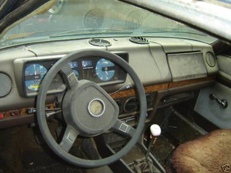 1979 Alfa sedan interior