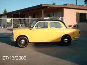 1961 Fiat 1100 side