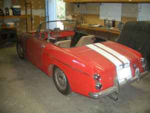 1966 Datsun Roadster rear