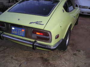 1972 Datsun 240Z rear