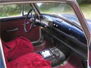1964 Fiat 1100D interior