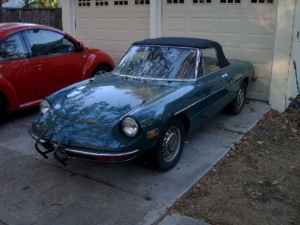 1971 Alfa Romeo Spider front
