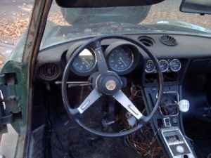 1971 Alfa Romeo Spider interior