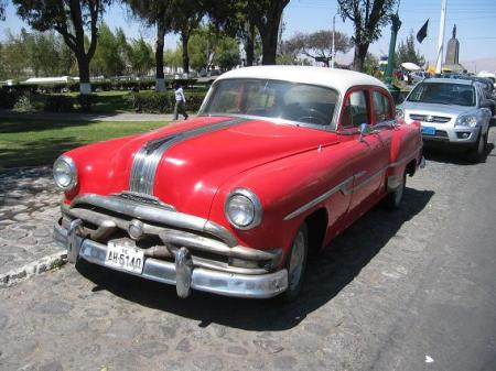 1950s Pontiac sedan