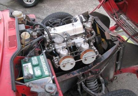 1968 Triumph Spitfire engine