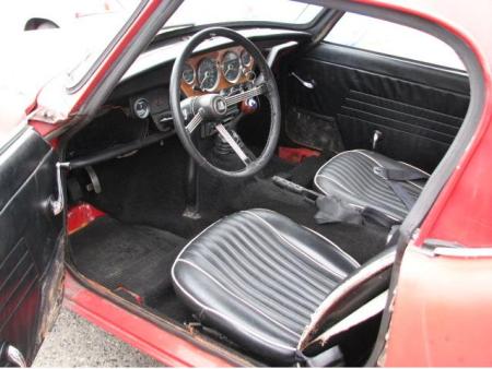 1968 Triumph Spitfire interior