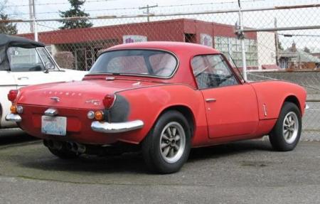 1968 Triumph Spitfire rear