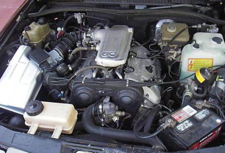 1988 Alfa Romeo Milano Verde engine