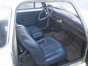 1969 Austin America interior