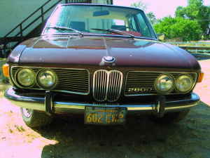 1970 BMW 2800 front