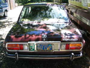 1970 BMW 2800 rear