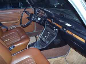 1972 BMW Bavaria interior