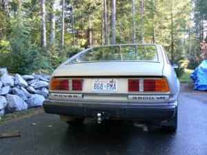 1980 Rover SD1 3500 V8 rear
