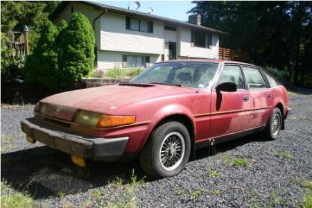 1980 Rover SD1 3500S left