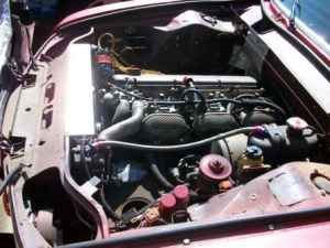 1972 BMW Bavaria engine intake