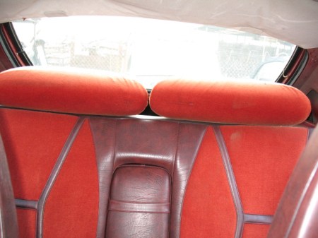 1978 Saab 99 turbo back seat