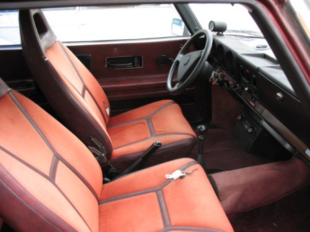 1978 Saab 99 turbo interior