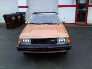 1982 Mazda 626 convertible front
