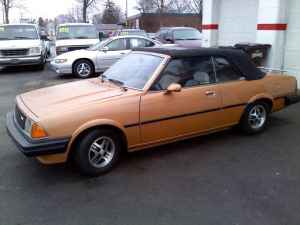 1982 Mazda 626 convertible side