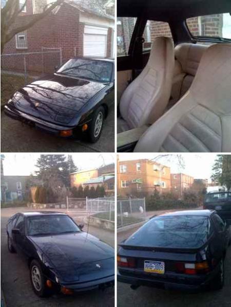 1987 Porsche 924 black