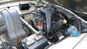 1970 Saab 95 engine