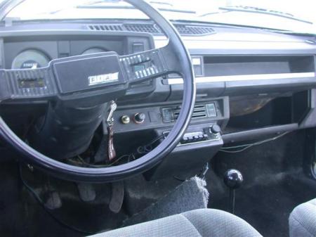 1978 Fiat 128 interior