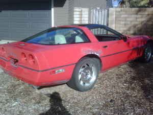 1985 Chevrolet Corvette right rear