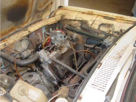 1971 Simca 1100 engine