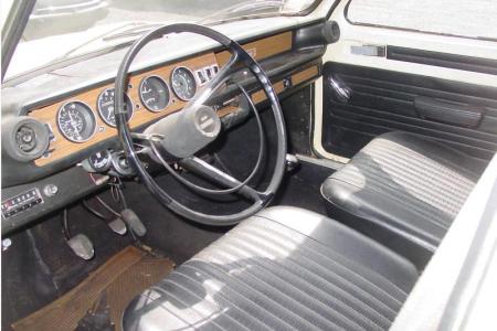 1971 Simca 1100 interior