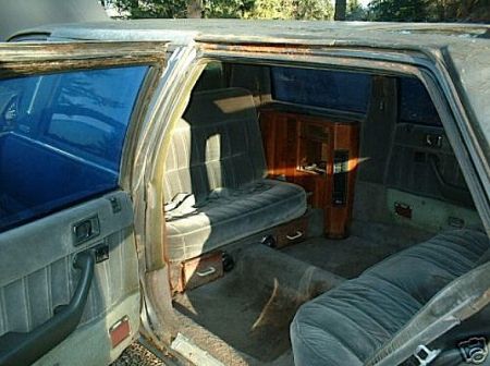 1986 Honda Accord limo interior
