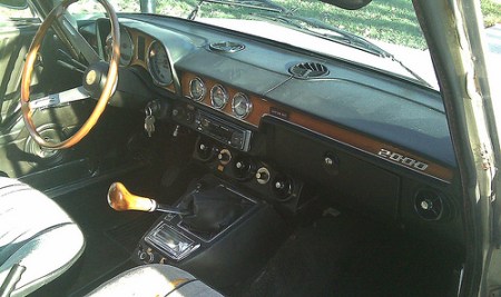 1974 Alfa Romeo Berlina interior