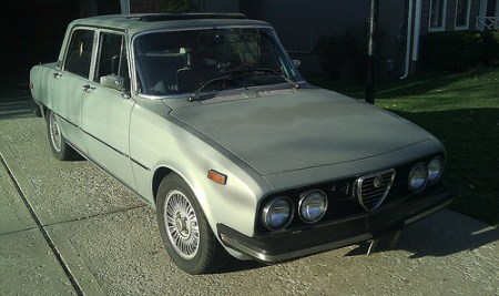 1974 Alfa Romeo Berlina right