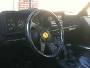 1984 Bertone X1/9 dash