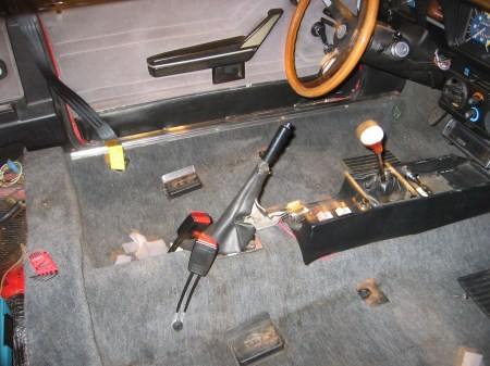 Alfetta front interior