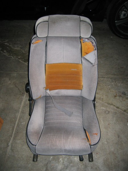 Alfetta passenger seat