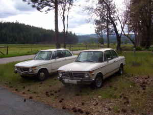 1972 BMW 2002 pair