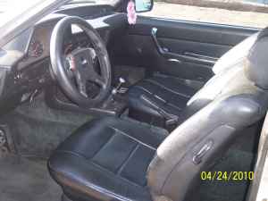 1980 BMW 633 CSi interior
