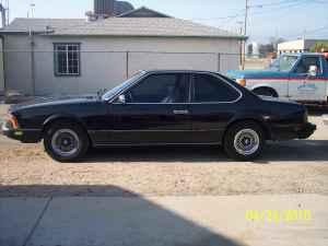 1980 BMW 633CSi left