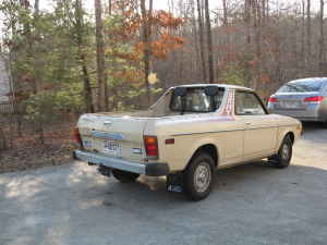 1978 Subaru Brat rear