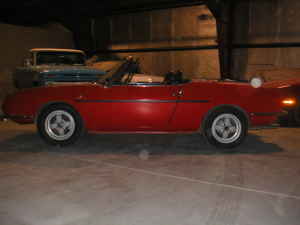 1967 Fiat 850 spider left