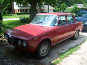 1974 Alfa Romeo Berlina front