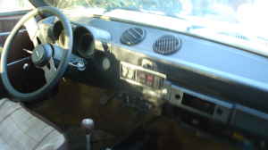 1976 Fiat 128 3P dash