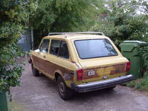 1976 Fiat 128 wagon rear