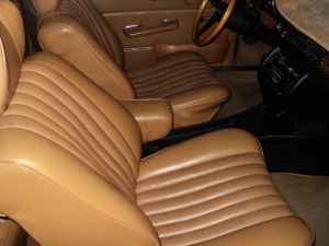 1973 Mercedes 280C interior