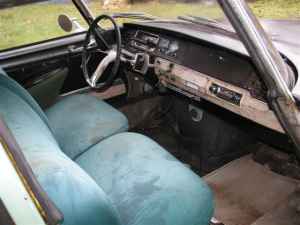 1966 Citroen DS wagon interior