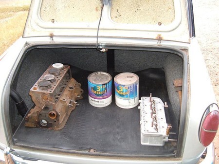 1959 Fiat Millecento rear engine