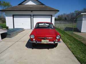 1967 Fiat 850 coupe nose