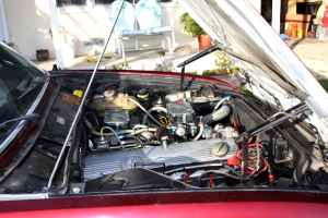 1972 BMW Bavaria engine