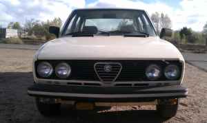 1978 Alfa Romeo Sport Sedan front