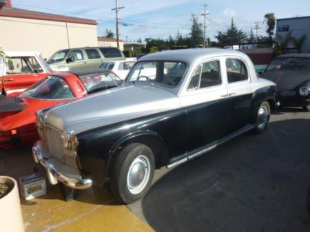 1957 Rover P4 90 front left
